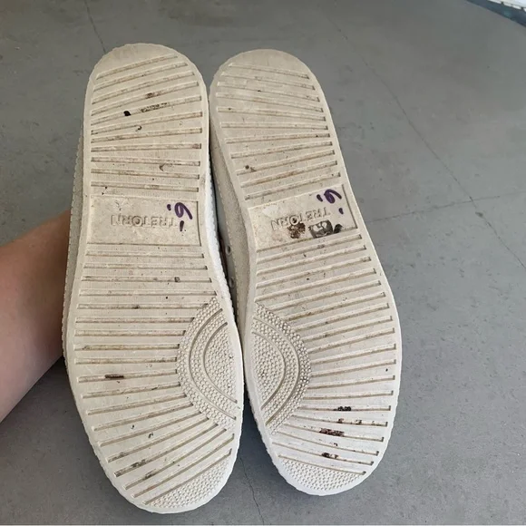 Tretorn Nylite Leather Pink and White Sneakers Retro Vintage Minimalist Casual 9 - Picture 2 of 6